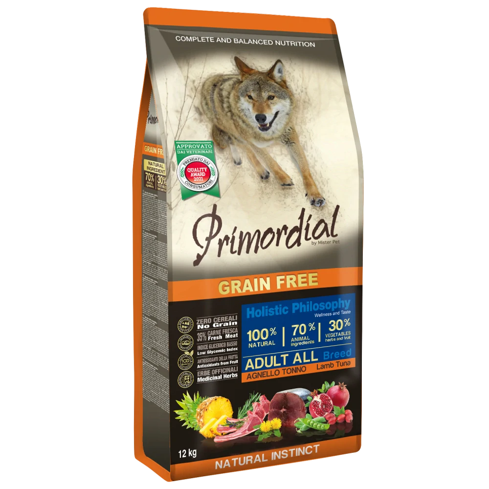 Primordial GF Adult Tuna & Lamb 12 kg