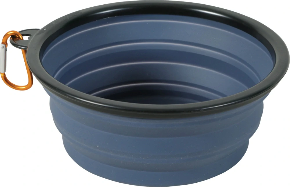 Miska skládací BIVOUAK 450ml silikon modrá Zolux