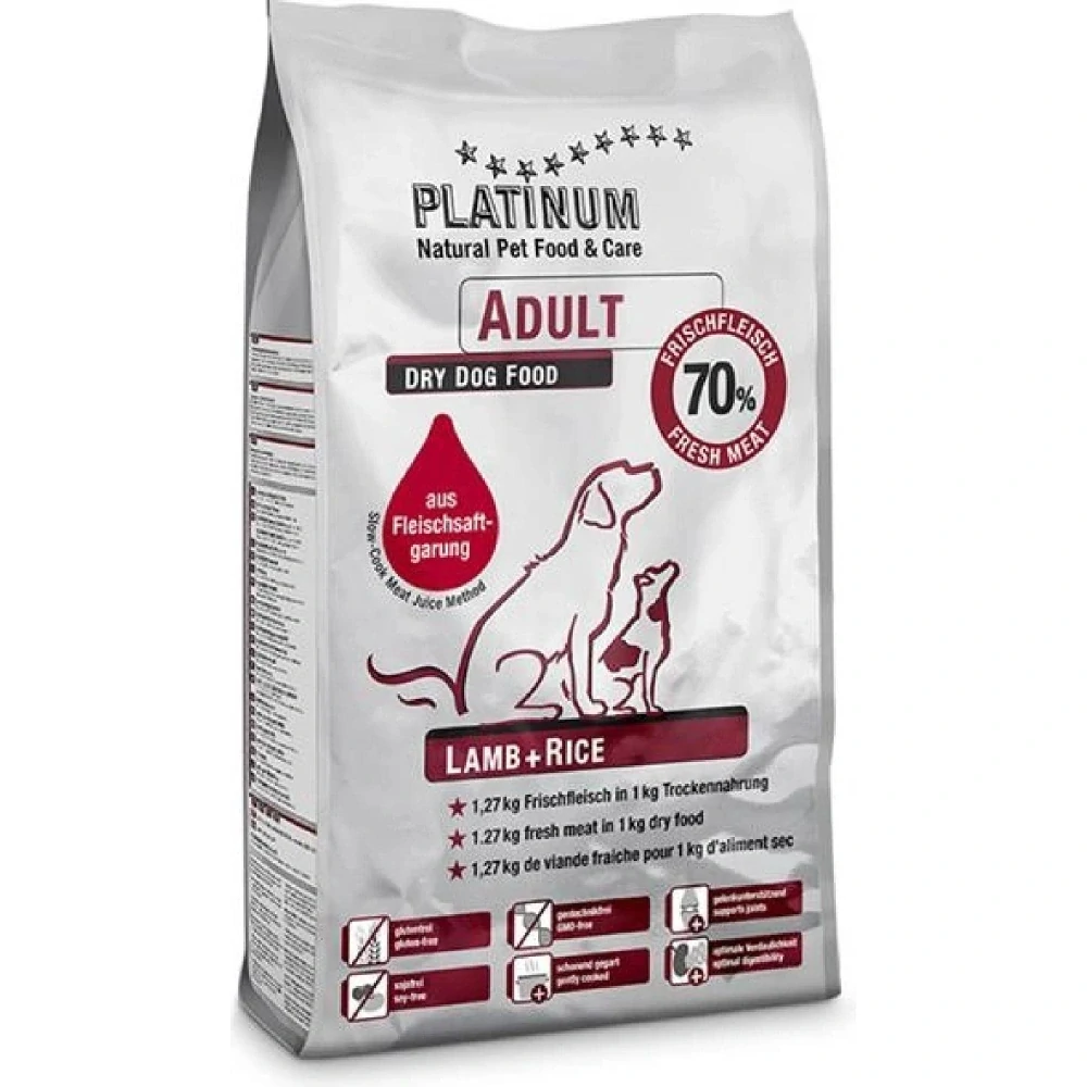 Platinum Adult Lamb & Rice 2 x 5 kg