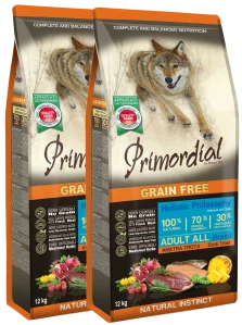 Primordial GF Adult Trout & Duck 2x12 kg