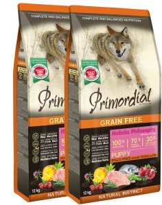 Primordial GF Puppy Chicken & Seafish 2x12 kg