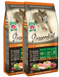 Primordial GF Adult Chicken & Salmon 2x12 kg