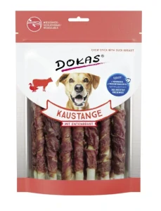 Dokas Tyčinky z hovězí kůže obalené kachním masem 200 g