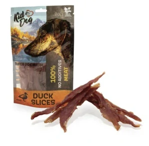 KIDDOG SUPER PREMIUM 100% kachní prsa bez aditiv, proužky 80 g