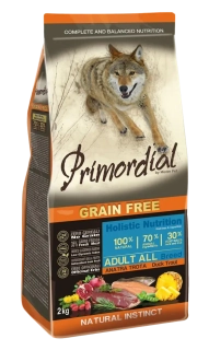 Primordial GF Adult Trout & Duck 12 kg - ZALEPENÝ OBAL