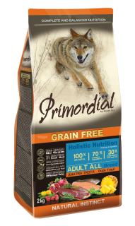 Primordial GF Adult Trout & Duck 12 kg - ZALEPENÝ OBAL