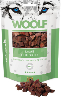 WOOLF pochoutka lamb chunkies 100g